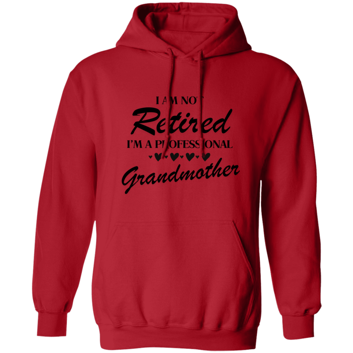 Retired Prof Grandmother Pullover Hoodie