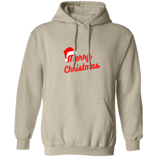 Merry Christmas w/hat Pullover Hoodie