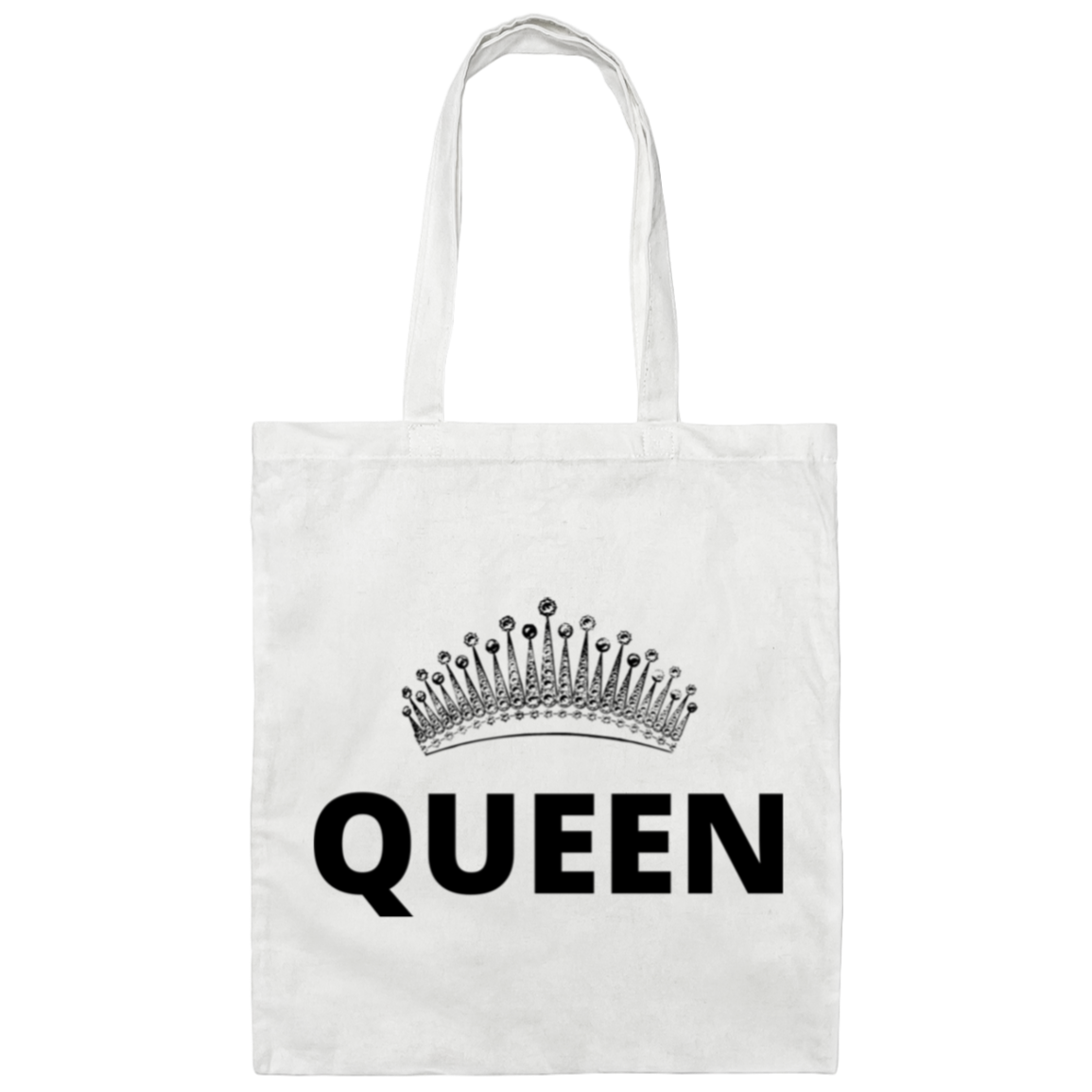 Queen w/Crown - Tote Bag