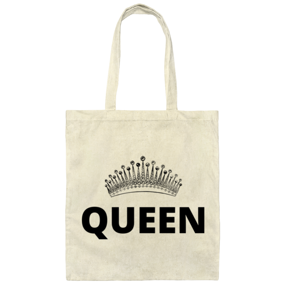 Queen w/Crown - Tote Bag