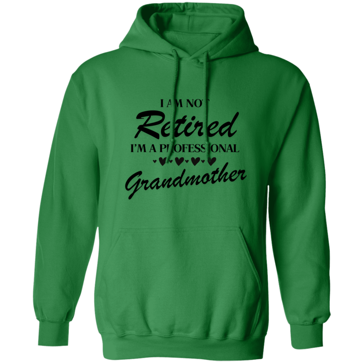 Retired Prof Grandmother Pullover Hoodie