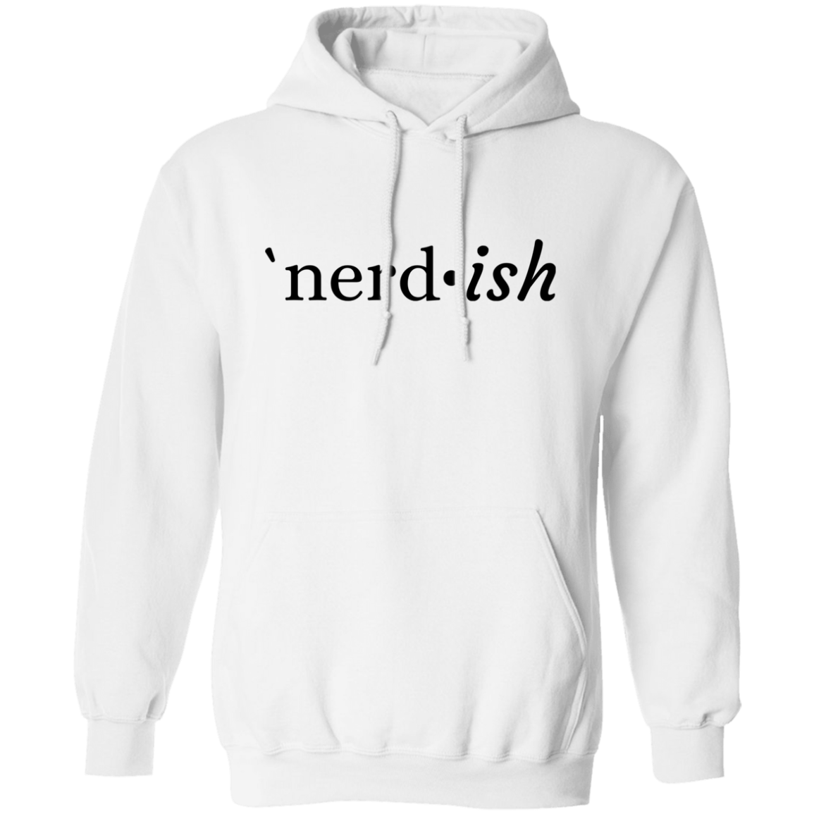 'nerd ish - Pullover Hoodie
