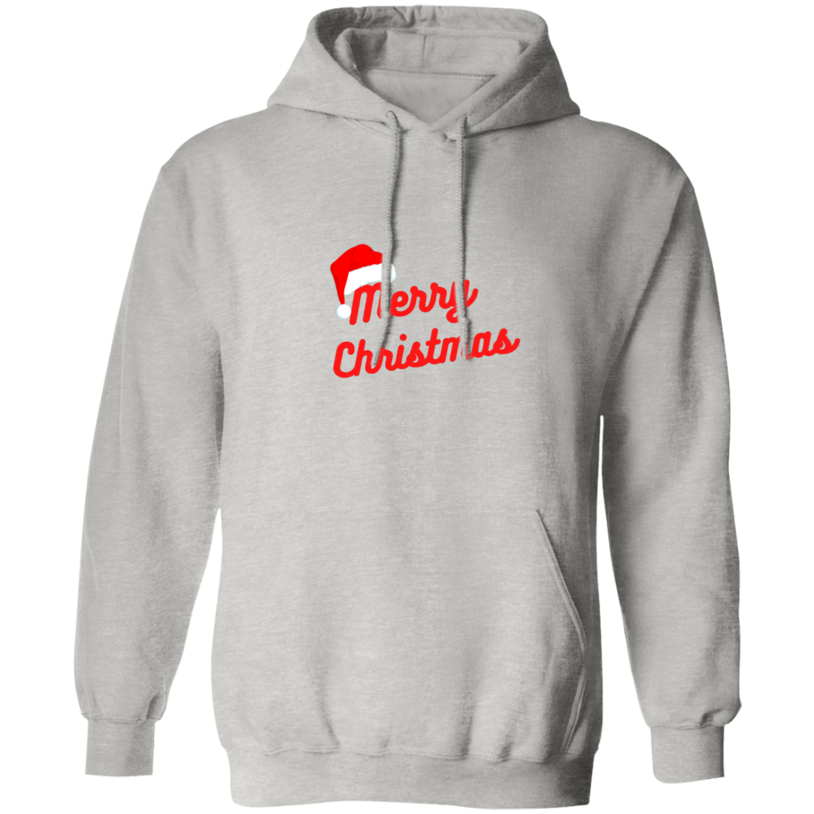 Merry Christmas w/hat Pullover Hoodie