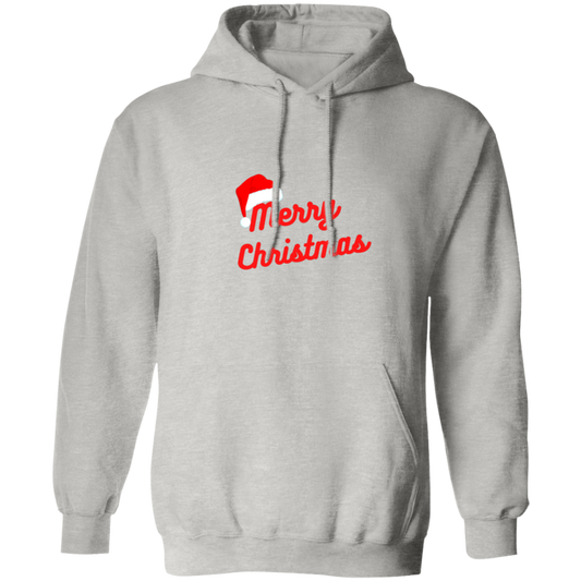 Merry Christmas w/hat Pullover Hoodie