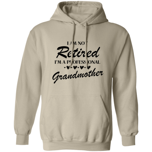 Retired Prof Grandmother Pullover Hoodie