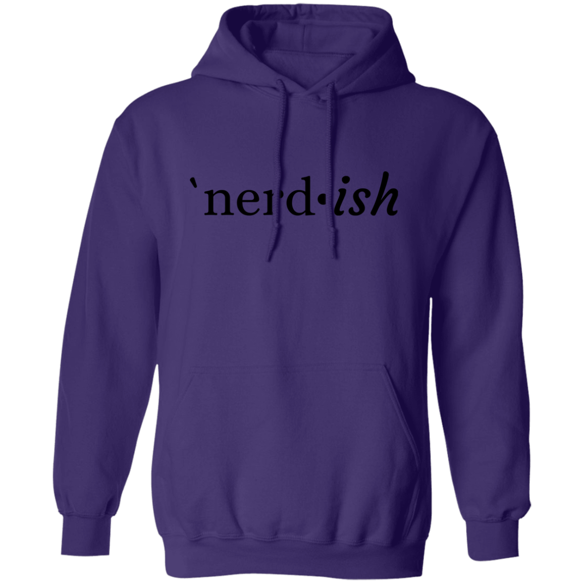 'nerd ish - Pullover Hoodie