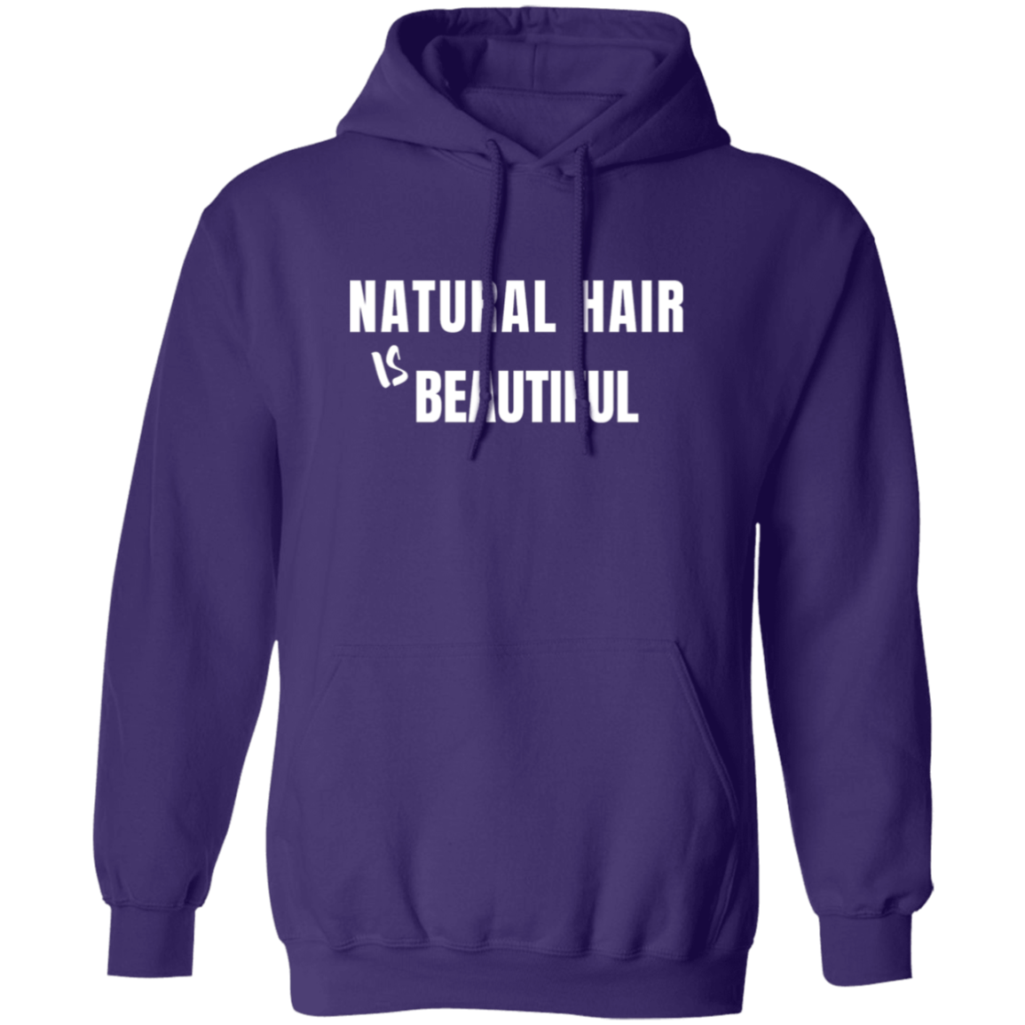 Natural Hair Beautiful - Pull Over Hoodie