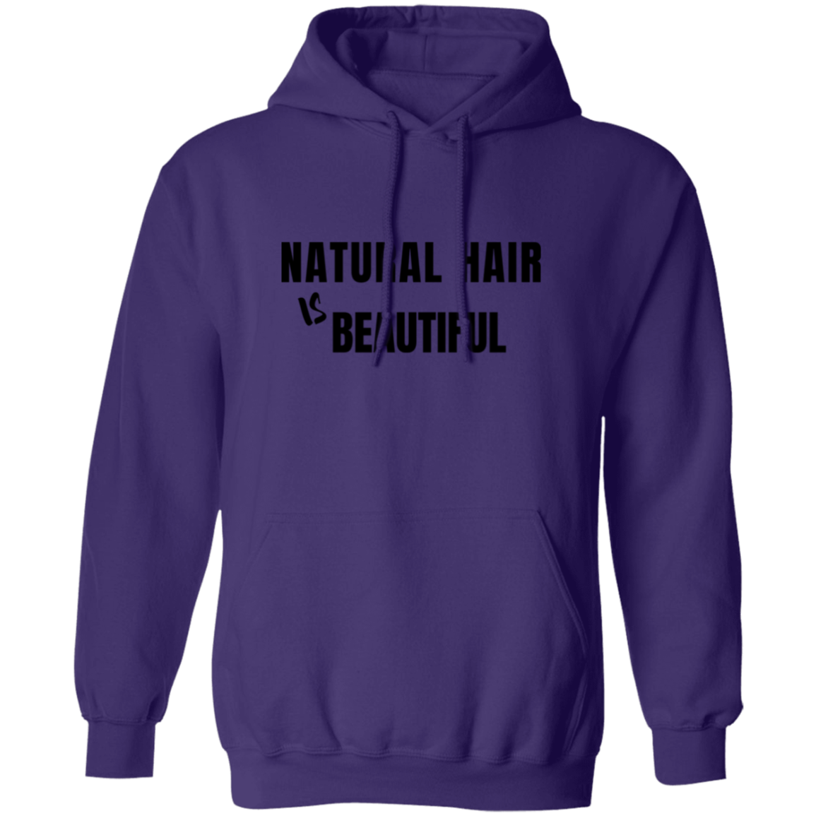 Natural Hair Beautiful - Pull Over Hoodie