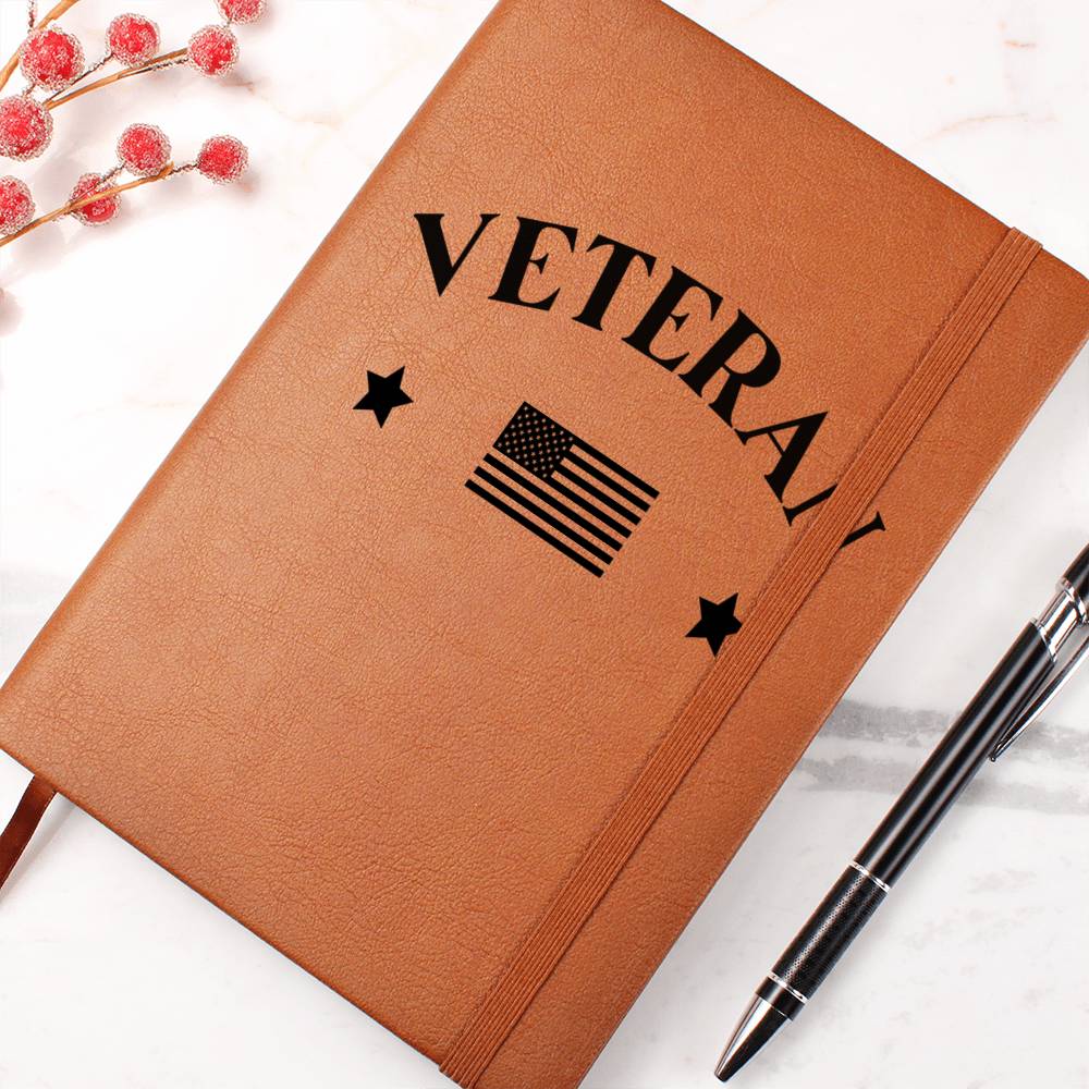 Veteran - Vegan Leather Journal