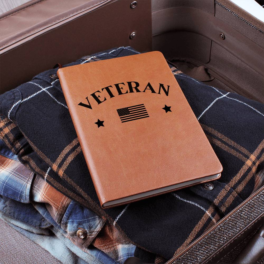 Veteran - Vegan Leather Journal
