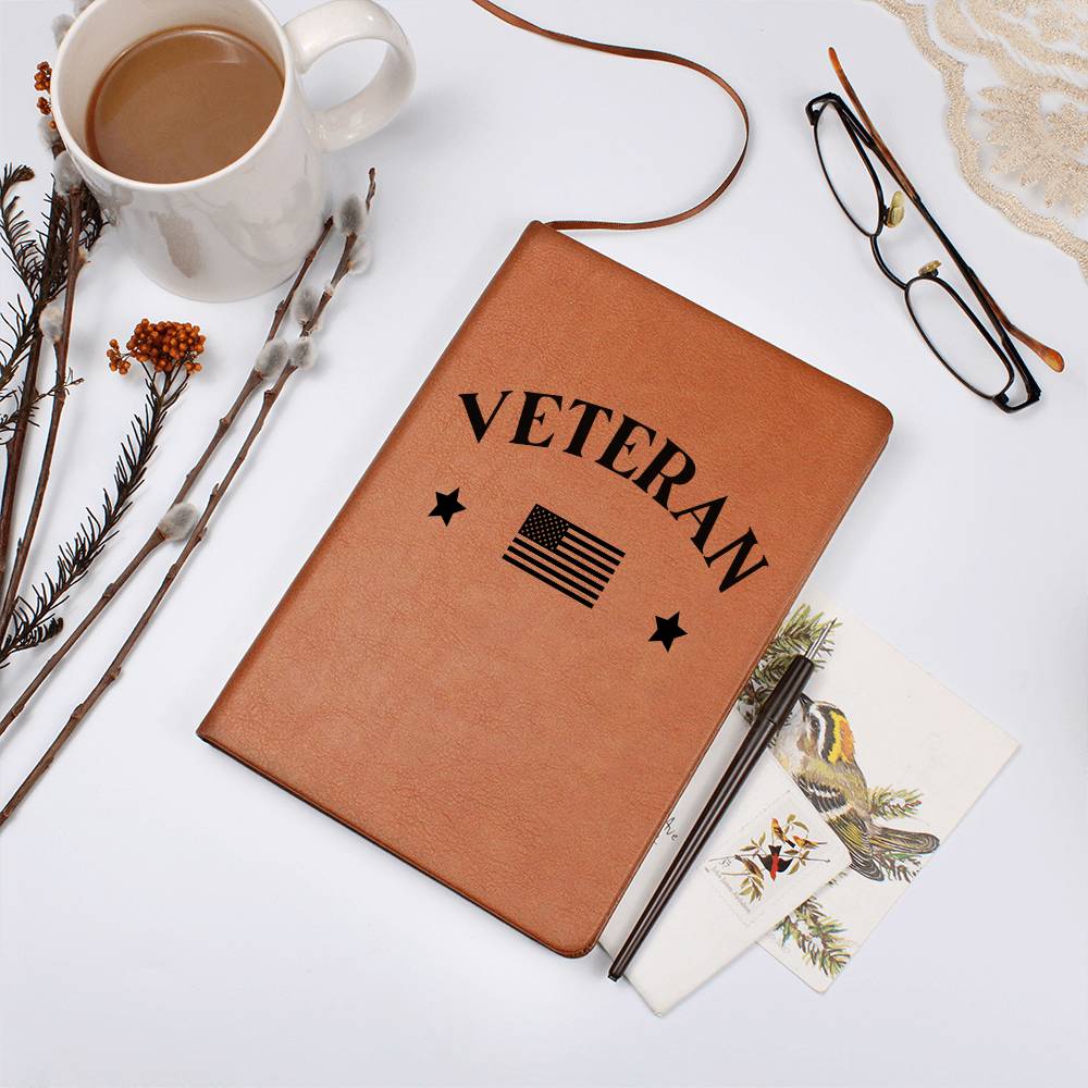 Veteran - Vegan Leather Journal