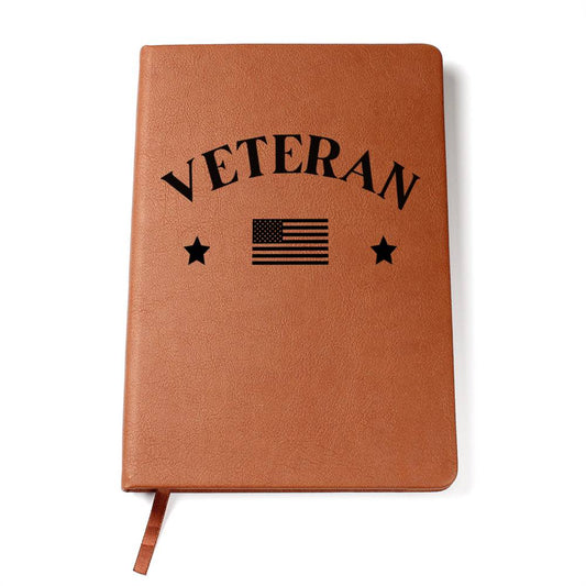 Veteran - Vegan Leather Journal