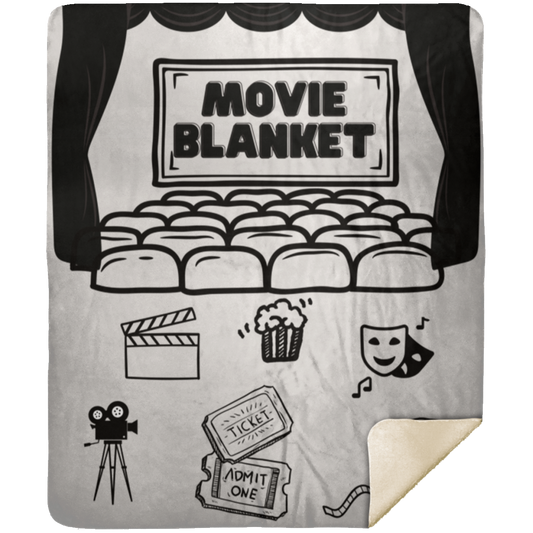Movie Blanket - Premium Mink Sherpa Blanket 50x60