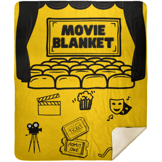 Movie Blanket - Premium Mink Sherpa Blanket 50x60
