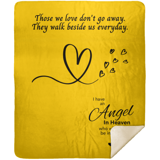 Memory Blanket for Mom - Premium Mink Sherpa Blanket 50x60