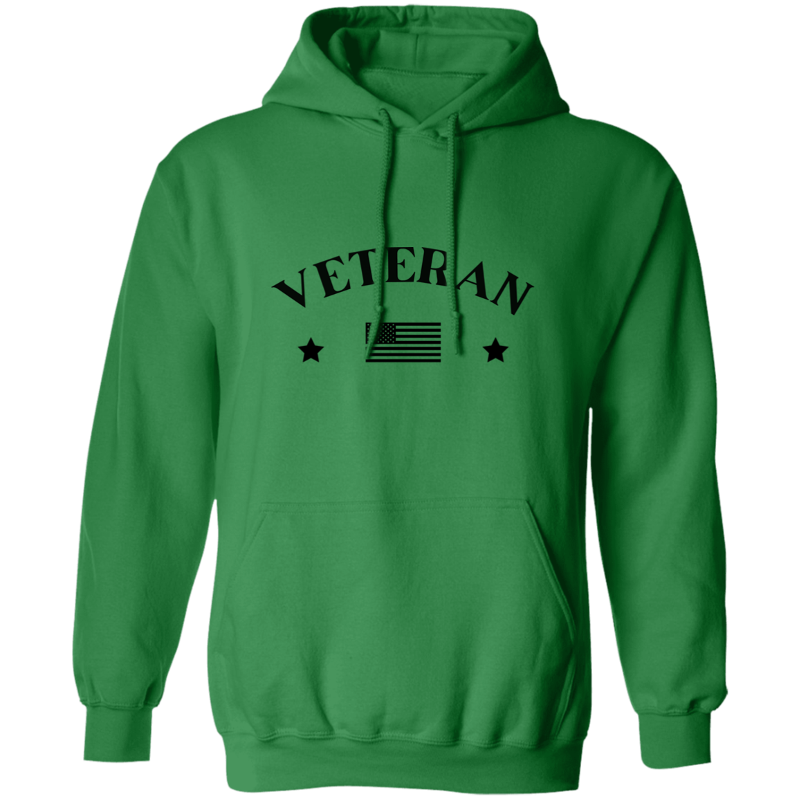 Veteran Pullover with Flag Hoodie