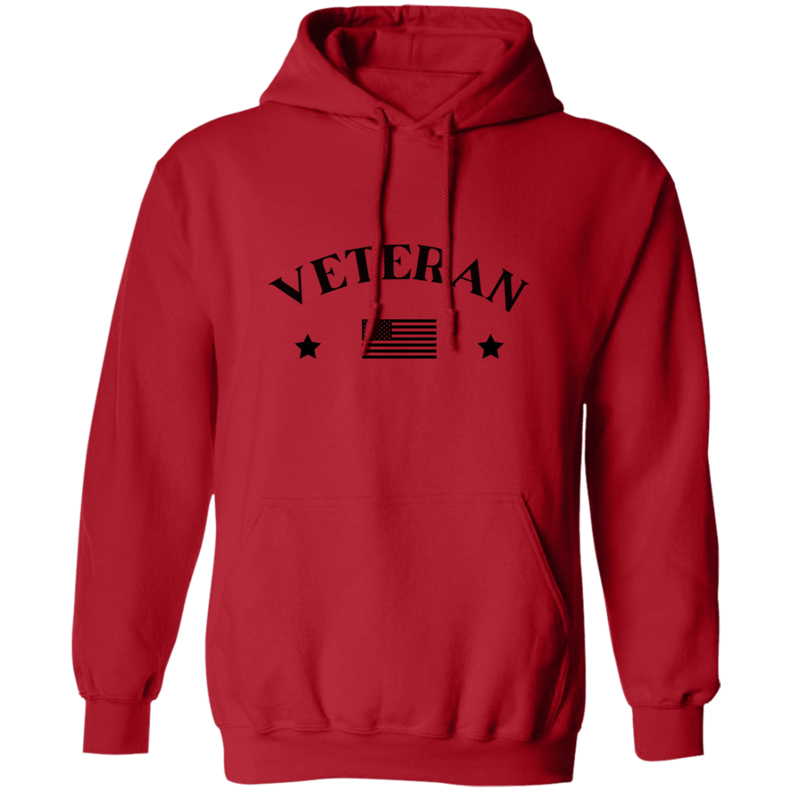 Veteran Pullover with Flag Hoodie