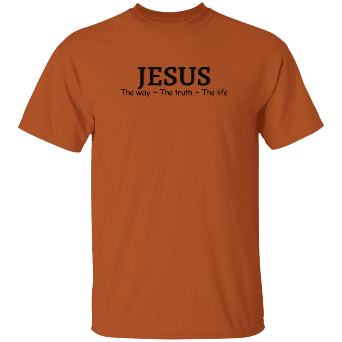 Jesus Way/Truth/Life (Black Letters)