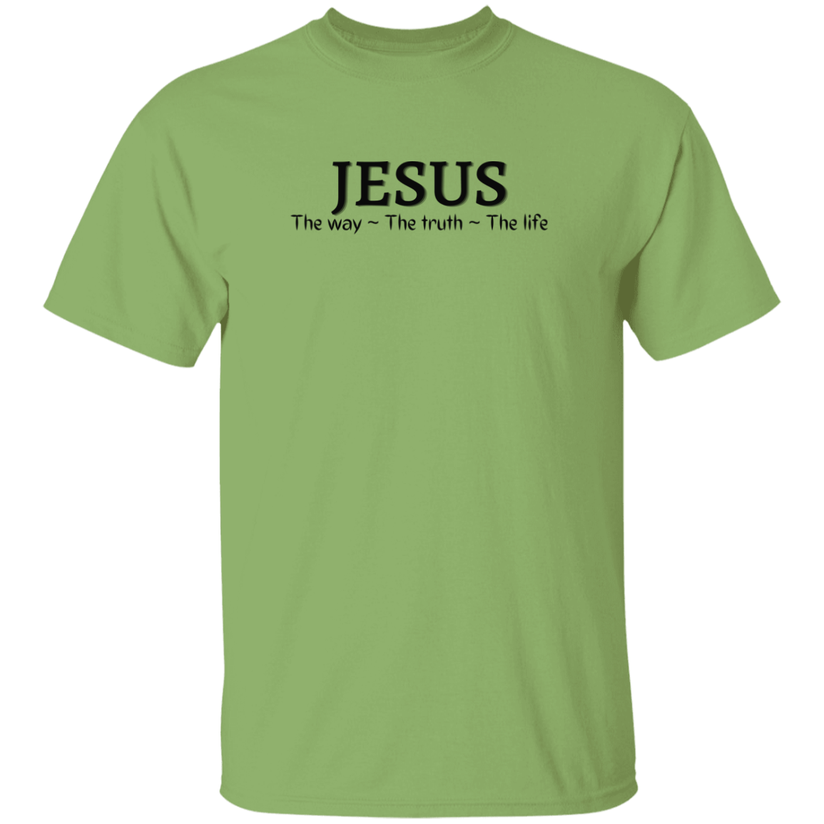 Jesus Way/Truth/Life (Black Letters)