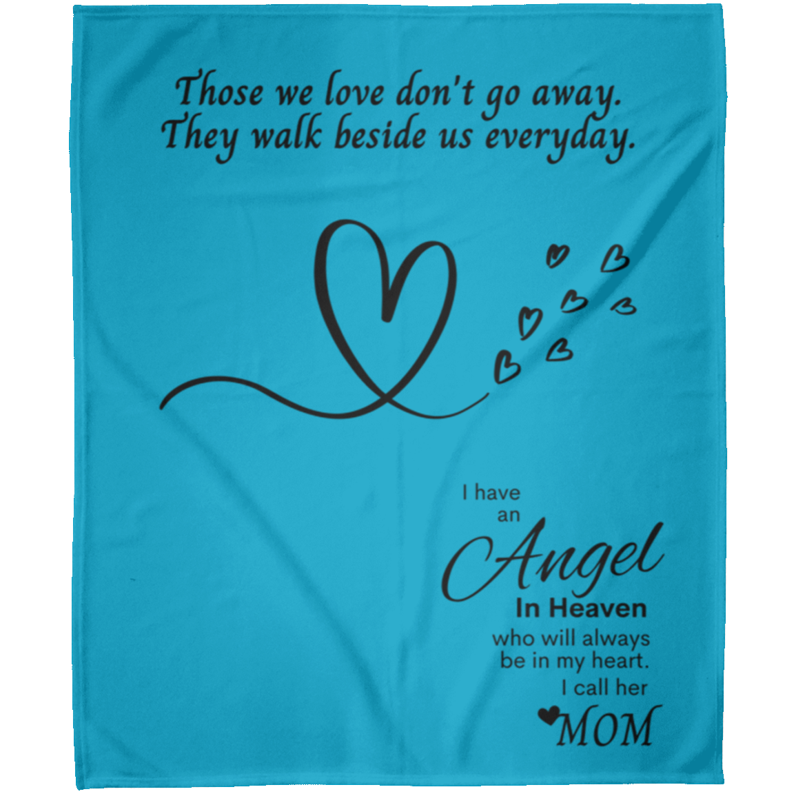 Memory Blanket for Mom - Arctic Fleece Blanket 50x60