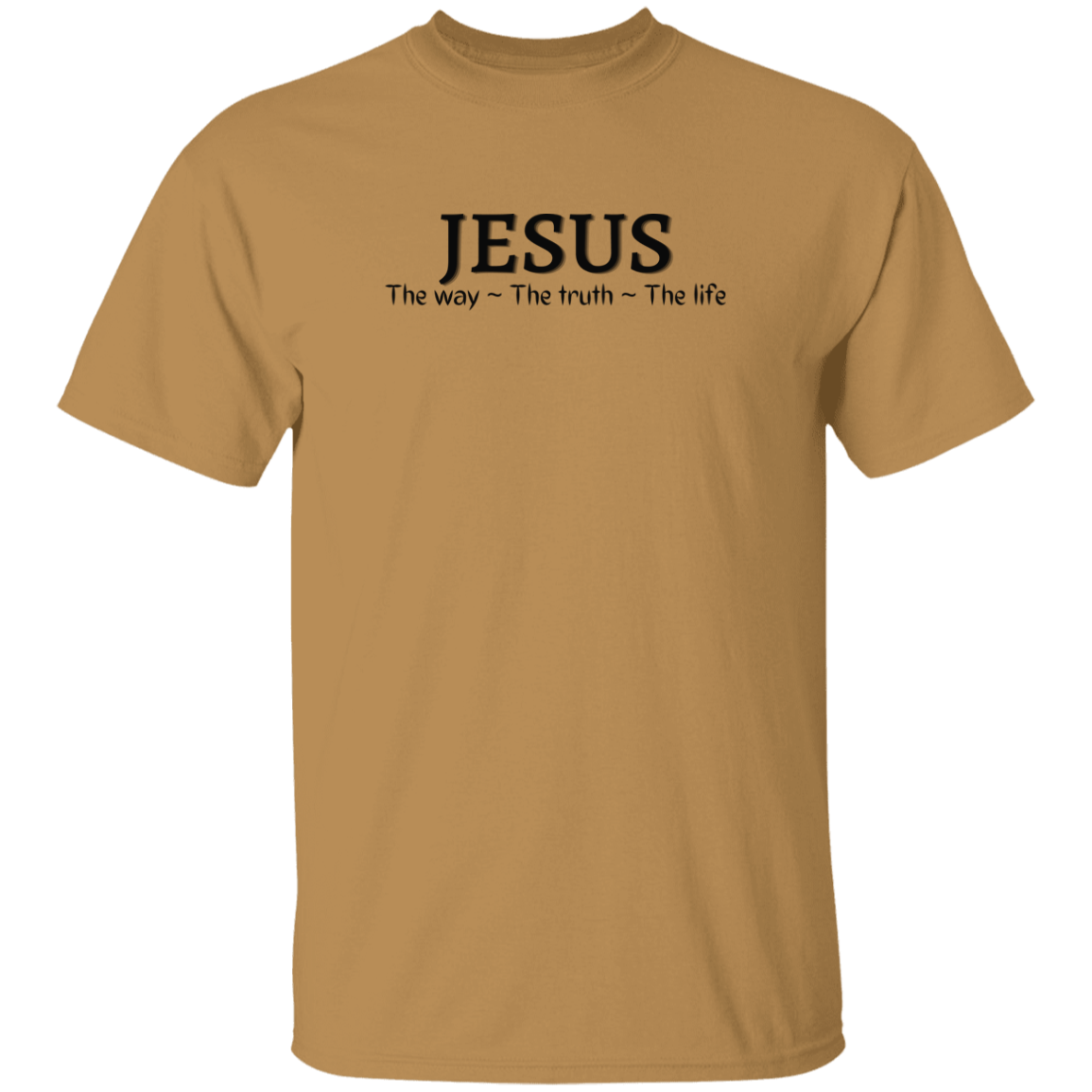 Jesus Way/Truth/Life (Black Letters)