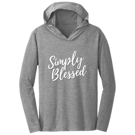 Simply Blessed (wht) -  T-Shirt Hoodie