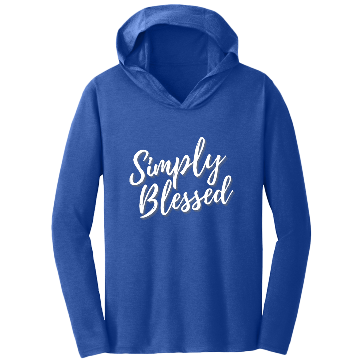 Simply Blessed (wht) - T-Shirt Hoodie