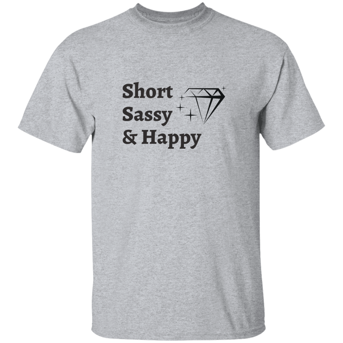 Short- Sassy-Happy w/Diamond