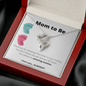 Mom to Be / New Mom / Baby to Mom for Mother's Day / Double Hearts Necklace