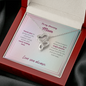 Amazing Mom / Single Parent / Double Hearts Necklace