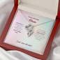 Amazing Mom / Single Parent / Double Hearts Necklace