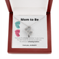 Mom to Be / New Mom / Baby to Mom for Mother's Day / Double Hearts Necklace