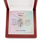 Amazing Mom / Single Parent / Double Hearts Necklace