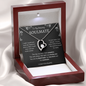 My Amazing Soulmate / Soulmate Heart Beat / Soulmate Gift / Forever Love Necklace - BLK Gift