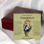 Amazing Daughter - Dad Old Lion Tan - Forever Love Necklace