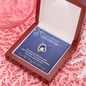 Girlfriend / Girlfriend Gift / Flowers will fade / Forever Love Necklace Gift