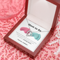 Mom to Be / New Mom / Baby to Mom for Mother's Day / Forever Love Necklace