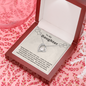 My Daughter - Stronger and Smarter - Forever Love Necklace