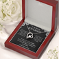 My Amazing Soulmate / Soulmate Heart Beat / Soulmate Blk Lace Gift / Forever Love Necklace Gift