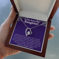 Beautiful Daughter - Precious from Mom - Forever Love Necklace
