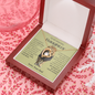 Amazing Daughter - Dad Old Lion Tan - Forever Love Necklace