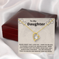 My Daughter - Stronger and Smarter - Forever Love Necklace
