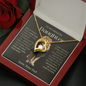 Amazing Daughter - Dad Old Lion - Forever Love Necklace