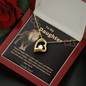 My Daughter - Proud Old Lion - Forever Love Necklace
