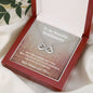 Soulmate Heart Necklace / Soulmate Gift / Infinity Heart Necklace