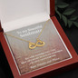 Soulmate Heart Necklace / Soulmate Gift / Infinity Heart Necklace