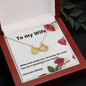 To My Wife / New Wife / Infinity Symbol Necklace