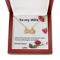 To My Wife / New Wife / Infinity Symbol Necklace
