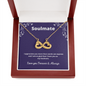 Soulmate / Soulmate Gift / Infinity Heart Necklace