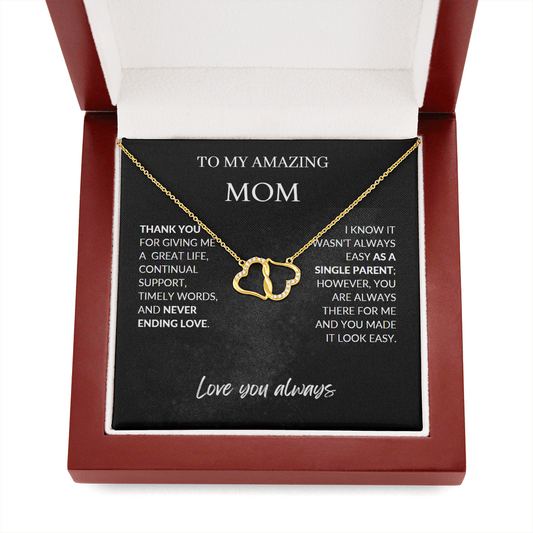 Amazing Mom, Mom Necklace, Mom birthday, Mom gift